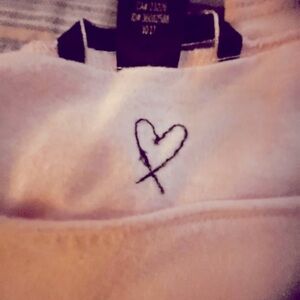 Victoria’s Secret two-piece pajamas, love sequence sleep shirt with pants